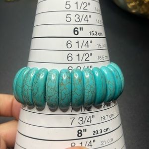Natural Turquoise strech Bracelet